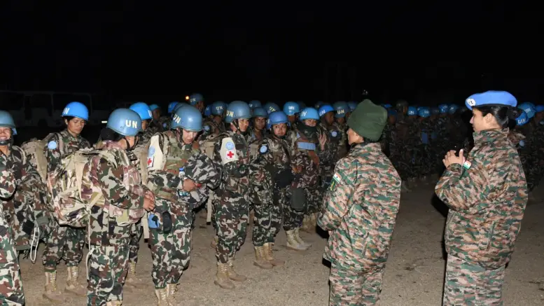 سفارة الهند في لبنان تشيد بالدور المحوري لحفظة السلام الهنود في جنوب لبنان