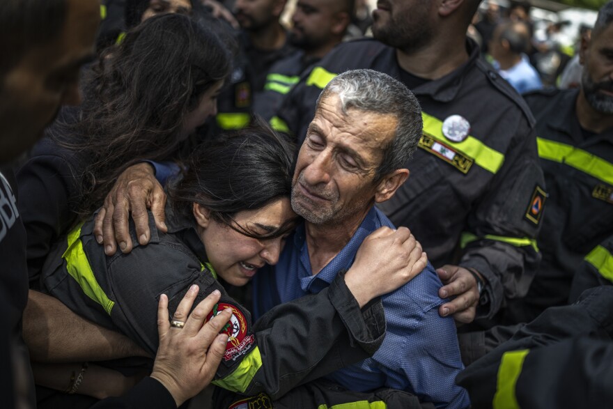 First Responders in Lebanon: Caught Between Duty and Devastation Amidst Ongoing Strikes
